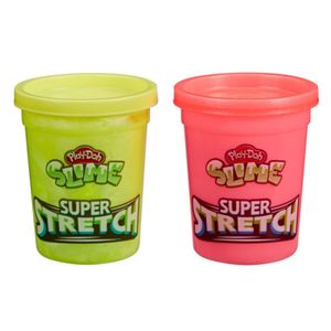 Masa Playdoh Super Stretch Amarillo Y Coral E9444