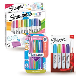 Pack Marcador Sharpie S-note + Flair X 22