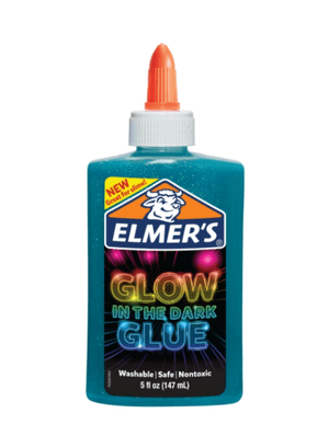 Pegamento Que Brilla En La Oscuridad Azul Elmer's 147ml