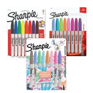 Pack Marcador Sharpie Punta Fina X 24 Surtido