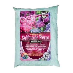 Fertilizante suelo sulfato fierro 1kg