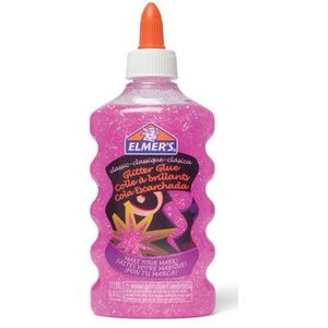 Pegamento Glitter Rosado 177ml Elmer's Para Manualidades