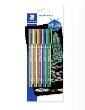Marcadores x 5 Metálicos Staedtler Design Journey