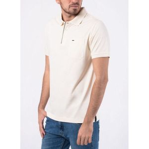 Polo Box Jersey Sanforizado M/C Regular Fit Kenix Beige L