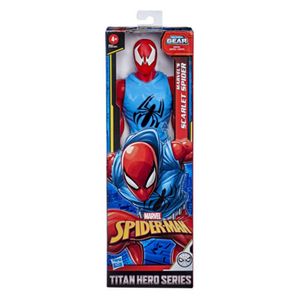 Figura Spiderman Titan Web Warriors Scarlet Spider E7329