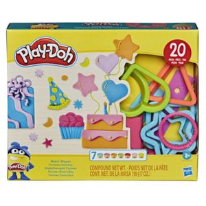 Set De Juego Playdoh 20 Piezas Formas Divertidas E9378
