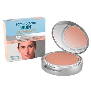 Polvo Compacto Tono Arena Isdin con Fotoprotector 50+