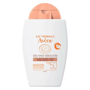 Fotoprotector Avène Fluido Mineral Color para Piel Sensible SPF 50