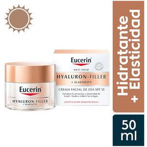 Crema Facial de Día Eucerin Hyaluron Filler Elasticity - Pote 50 ML