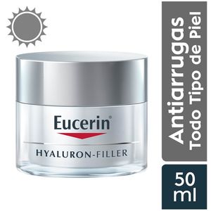 Crema Facial de Día Antiarrugas Eucerin Hyaluron-Filler FPS 30 - Pote 50 ML