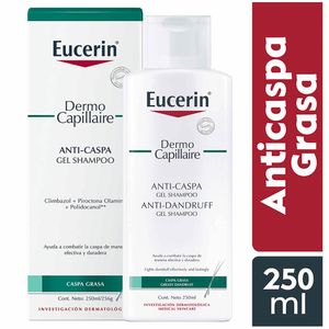 Shampoo Eucerin Anticaspa Grasa - Frasco 250 ML