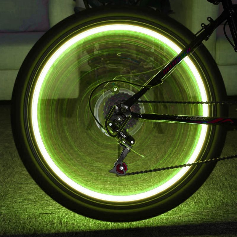 Luz led de piton para bicicleta