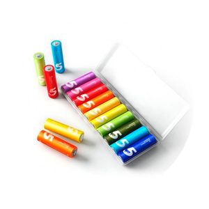Xiaomi Pilas Alcalinas Rainbow AAA ZI7 ( 2 set De 10 Pcs.)