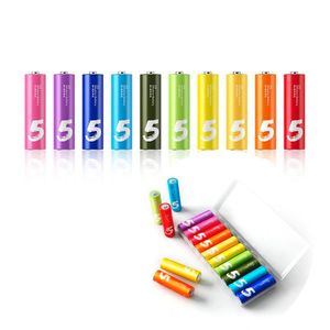 Xiaomi Pilas Alcalinas Rainbow AAA ZI7 ( 2 set De 10 Pcs.)