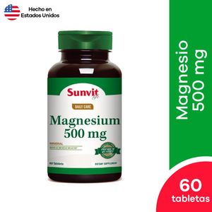Magnesio 500mg Tableta
