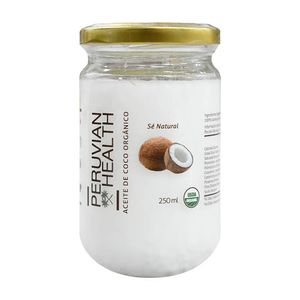 Aceite de Coco Orgánico Peruvian Health - Pote 250 ML