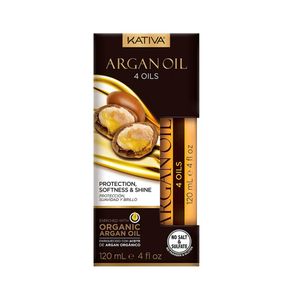 Aceite Intensivo para Cabello Kativa Argán 4 - Frasco 120 ML