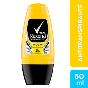 Antitranspirante Rexona V8 Men Roll-on Desodorante - Frasco 50 ML