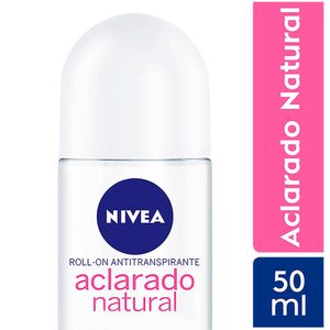 Antitranspirante Roll-on Nivea Aclarado Natural - Frasco 50 ML