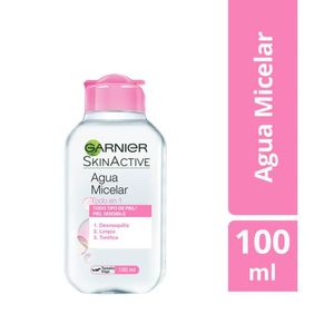 Agua Micelar Garnier Skin Active Todo en 1 Piel Normal - Frasco 100 ML