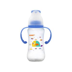 Biberón Acinturado Con Agarradera Azul 9 Onzas - Frasco 9 OZ