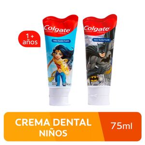 Crema Dental para Niños Colgate Smiles Justice League - Tubo 75 ML