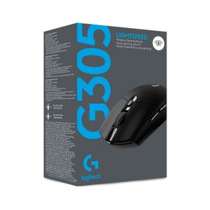 Mouse Gamer Logitech G305 Lightspeed Wireless Black