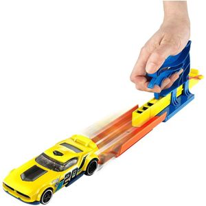 Lanzador De Bolsillo Hotwheels Azul Fth84