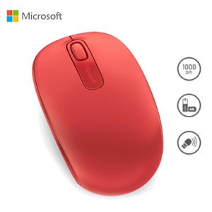 Mouse Microsoft Mobile 1850 Wireless Rojo