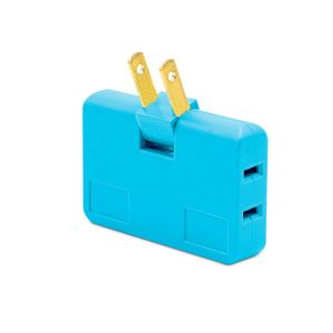 Enchufe Tomacorriente Extensión 3 en 1 Giratorio
