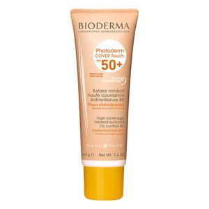 Photoderm Cover Touch Bioderma SPF 50+ Light Colour - Tubo 40 G