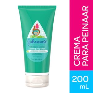Crema Para Peinar Johnson´s Baby Hidratación Intensa - Tubo 200 ML