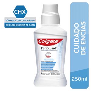 Enjuague Bucal Colgate PerioGard sin Alcohol - Frasco 250 ML