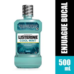 Enjuague Bucal Cool Mint Listerine - Frasco 500 ML