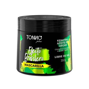 Mascarilla Capilar Tonno Plus Efecto Brasilero - Pote 350 G