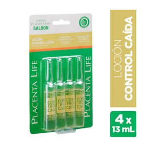 Loción Capilar Saloon Control Caída - Blister 4 UN