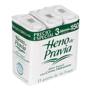 Jabón Heno De Pravia Natural Hidratante - Pack 3 UN