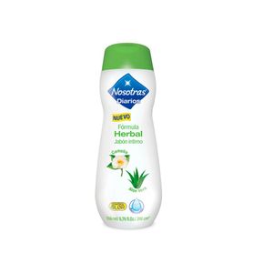 Jabón Íntimo Nosotras Herbal - Frasco 200 ML