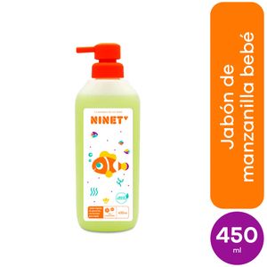 Jabón Líquido para Bebés Ninet Glicerina Manzanilla - Frasco 450 ML