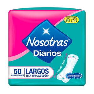Protectores Diarios Nosotras Largo - Bolsa 50 UN