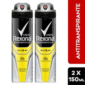 Pack Rexona Antitranspirante Spray Motion Sense V8 - Pack 2 UN