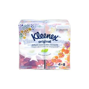 Pañuelo Facial Kleenex Original - Paquete 4 UN