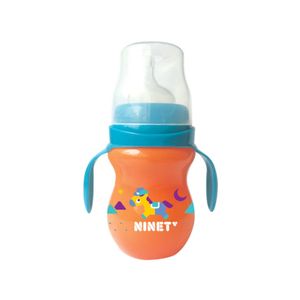 Taza Antiderrame Ninet 7 Onzas Naranja - Frasco 7 OZ