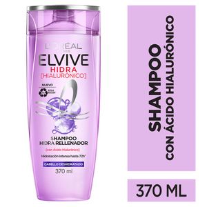 Shampoo Elvive Hidra Hialurónico para Cabello Deshidratado - Frasco 370 ML