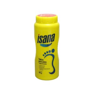 Talco Para Pies Triple Acción Isana - Frasco 60 G