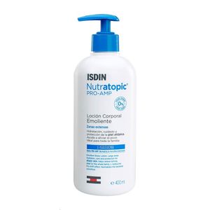 Loción Emoliente Nutratopic Pro-AMP Isdin - Frasco 400 ML