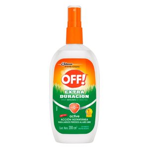 Repelente en Spray OFF Extra Duración - Frasco 200 CM3
