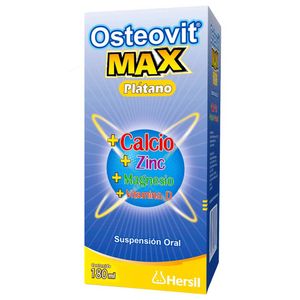 Osteovit Max Sabor platano Jarabe