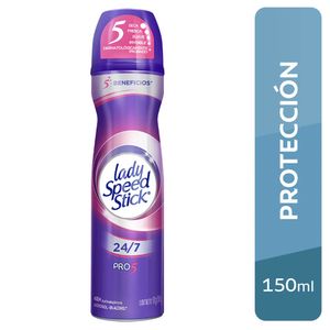 Desodorante Lady Speed Stick Spray Pro 5 en 1 - Frasco 150 ML