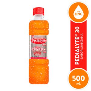 Pedialyte 30mEq Sabor Manzana - Frasco 500 ML